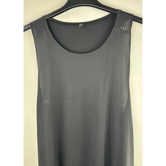 Lululemon Fast Free Singlet Tank Top Black Sleeveless Shirt Men's Size XXL - Picture 3 of 11